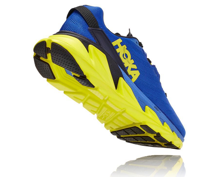 Zapatillas Running Hoka One One Hombre - Elevon 2 - Azules/Verde - RBN504123